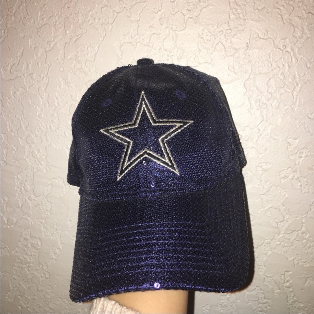 Victoria’s Secret Pink Dallas Cowboys Sequins Hat - Picture 2 of 4